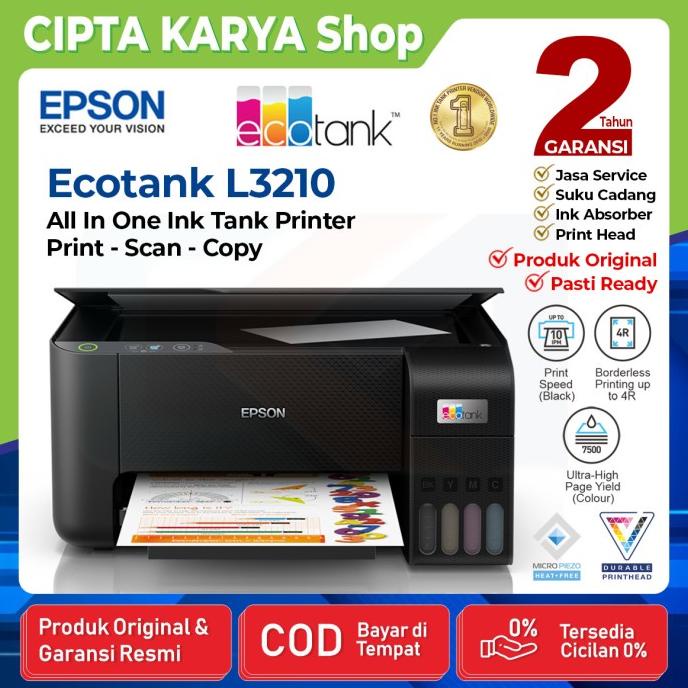 

PRINTER EPSON L3110 Eco Tank All in One Pengganti L360 L 360