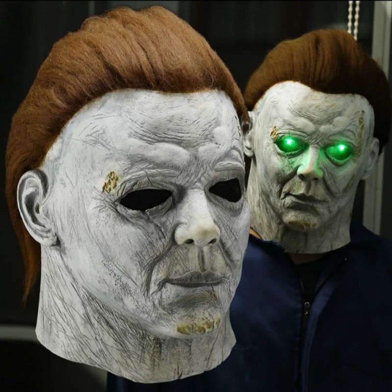 Topeng Seram Halloween Michael Myers Seram Movie Latex Lateks Mask