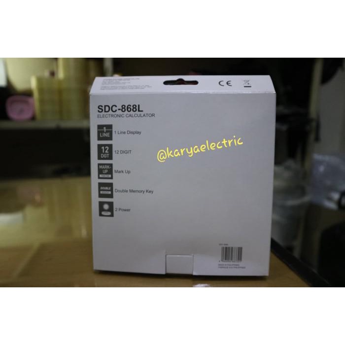 

PROMO! KALKULATOR / CALCULATOR CITIZEN SDC-868L ORIGINAL MADE IN PHILIPPINES |Kalkulator