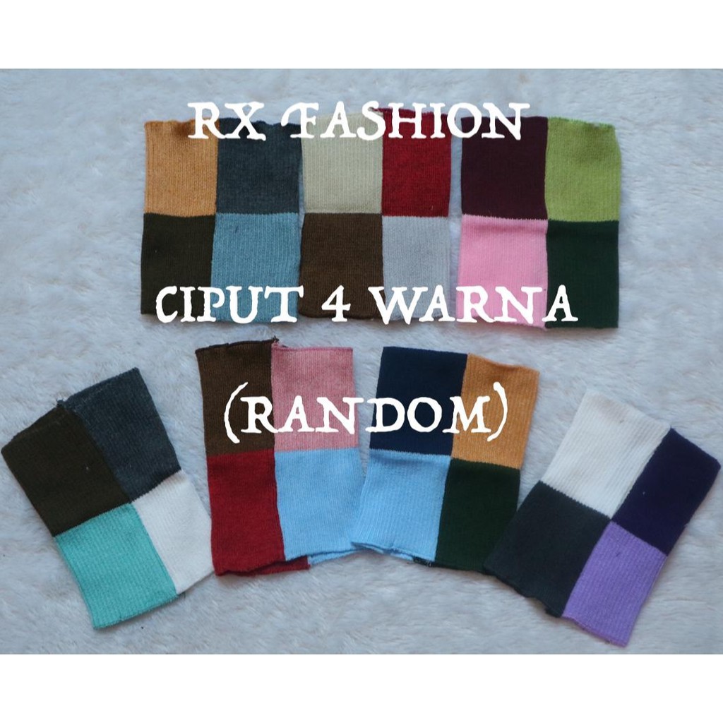 TRV CIPUT RAJUT 4 WARNA(RANDOM) - bandana rajut