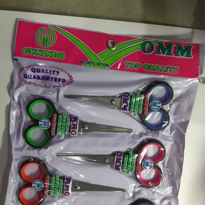 

Gunting Sedang Gunindo OMM / Gunting Sedang OMM Ecer atk