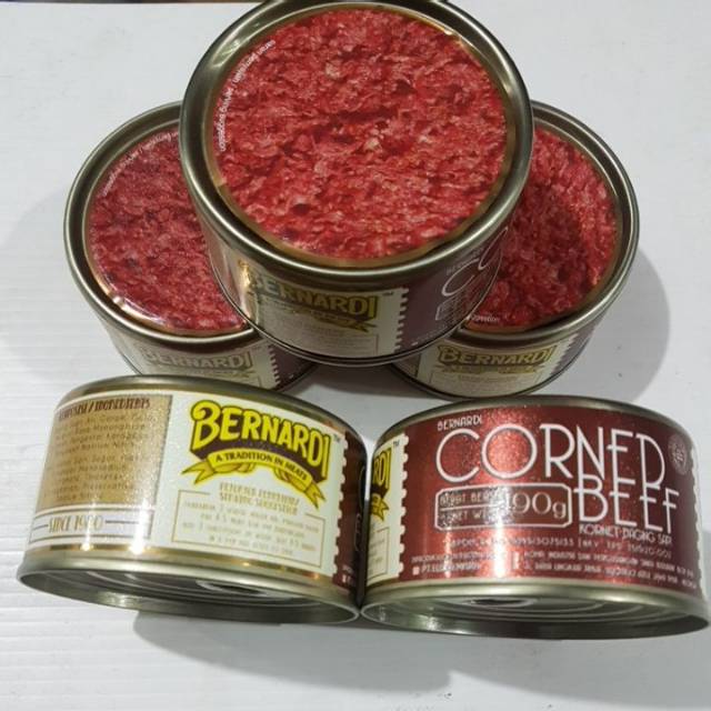 

[ENAK] BERNARDI kornet beef kaleng 190gr