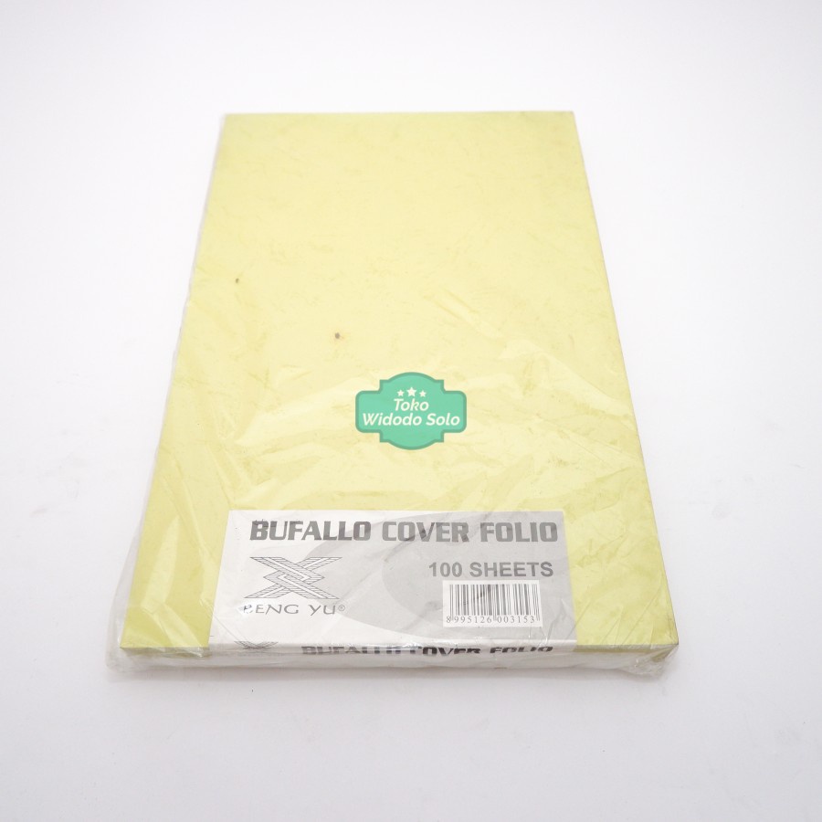 

Kertas Cover Buffalo Folio Hijau Muda Bengyu F4 Sampul Jilid - 1 Pack Isi 100
