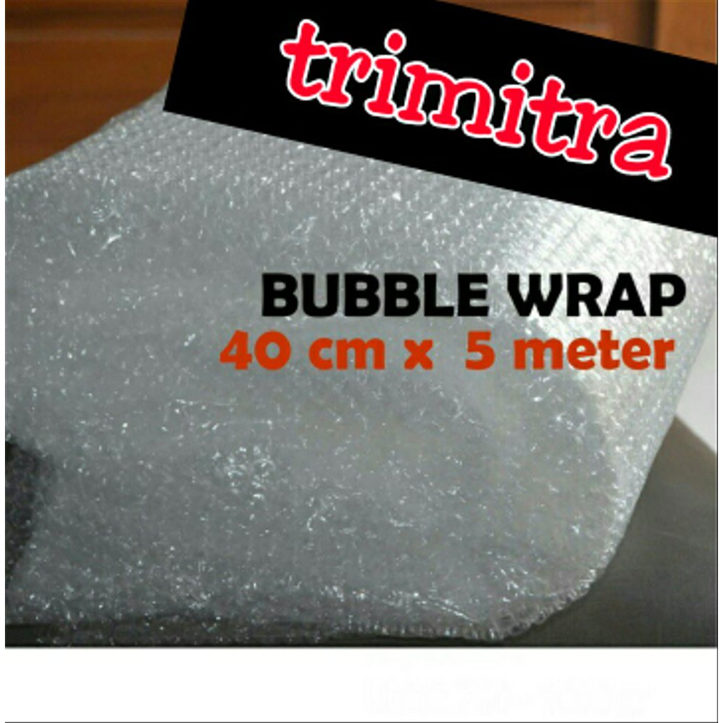 

Dijual Plastik Bubble Wrap Gelembung Potongan Lembaran 40 cm x 5 meter Berkualitas
