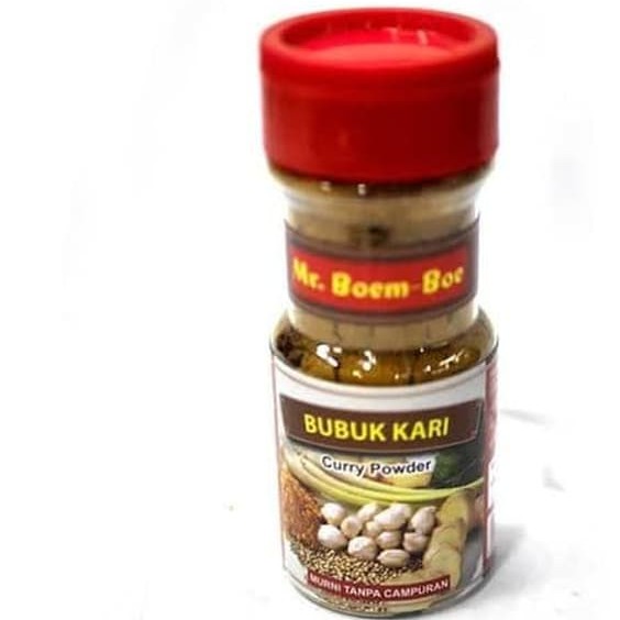 MR. BOEM-BOE BUBUK KARI/ CURRY POWDER/ BUBUK MURNI TANPA CAMPURAN 50 GRAM