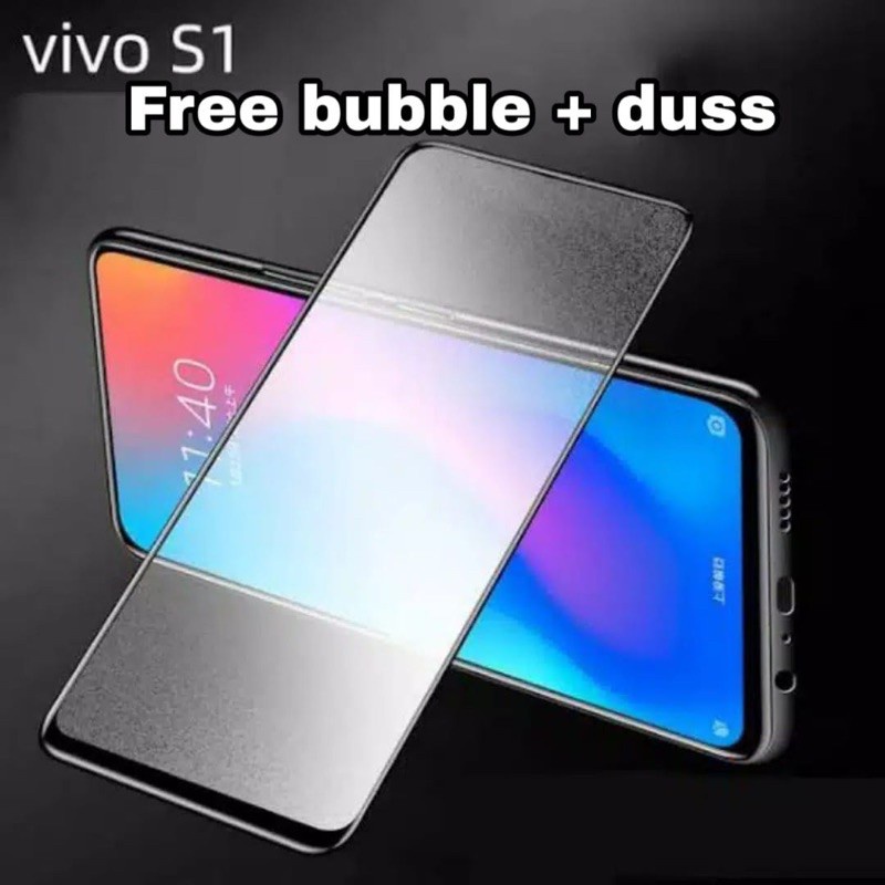 Tempered glass Matte VIVO V Y Z Series/mtva/Anti Minyak Gores Pelindung Protector Cover Layar Screen Handphone Kamera