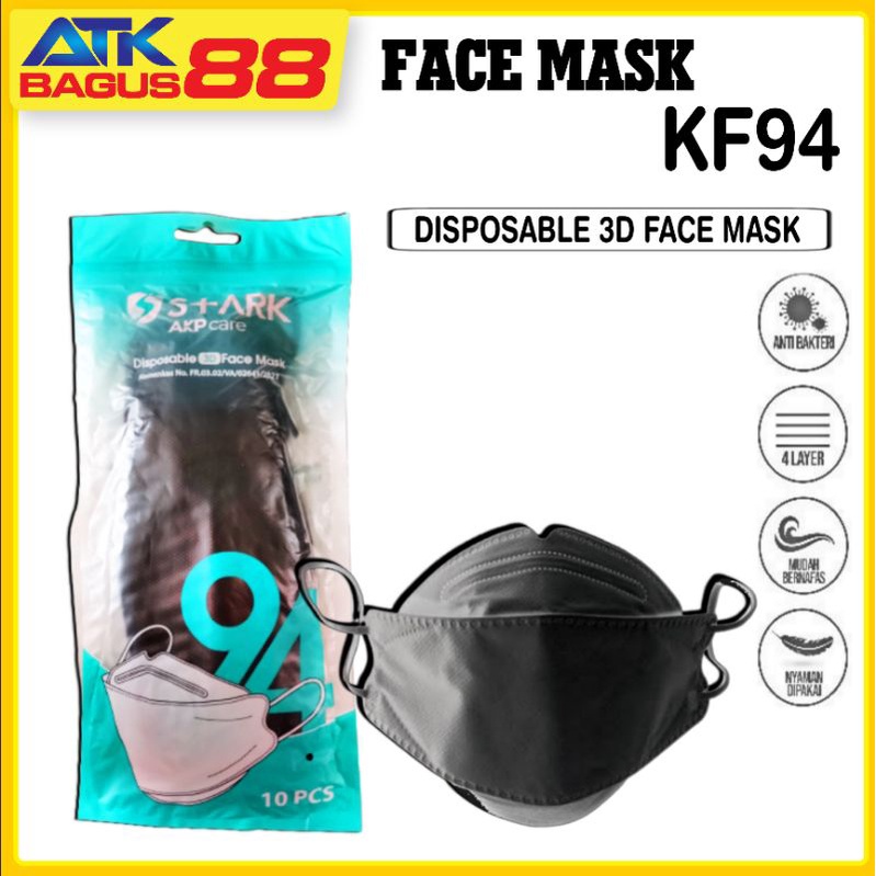 MASKER KF94 - MASKER KESEHATAN 4 LAPIS PELINDUNG