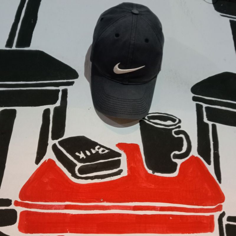 TOPI NIKE SECOND ORIGINAL / TOPI NIKE VINTAGE CAP / TOPI BASEBALL CAP BRANDED MURAH