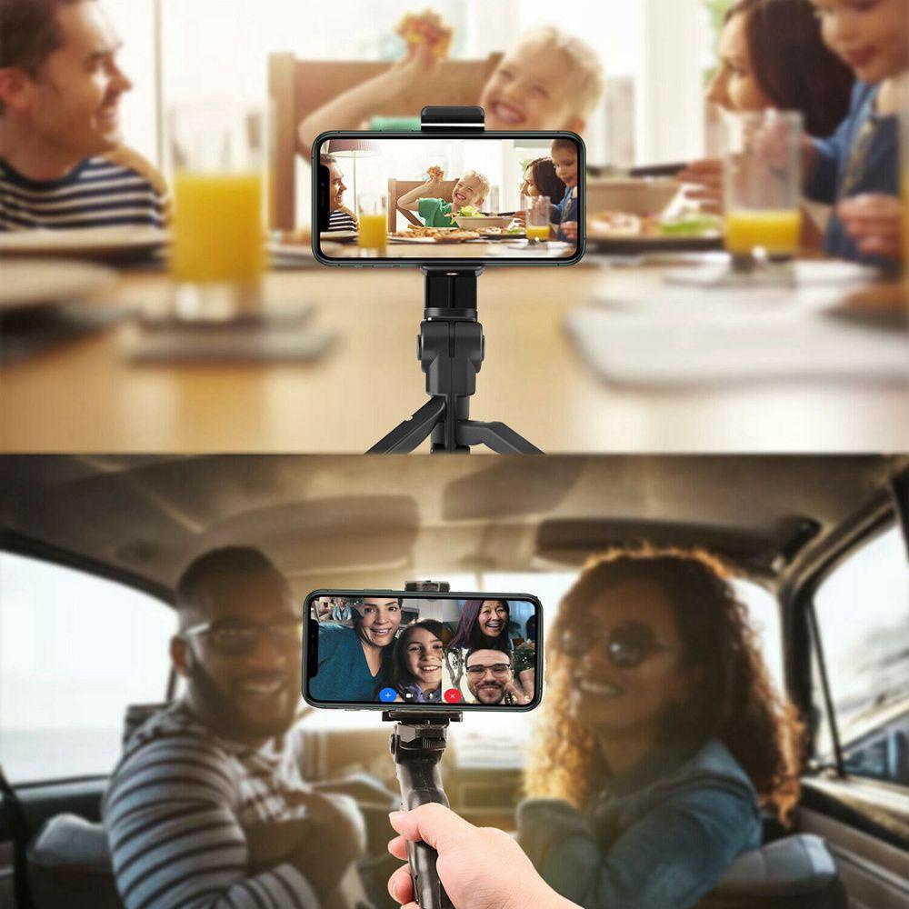 Atasan360° Desktop Tripod Mini 2in1 Stik Selfie Genggam Lipat