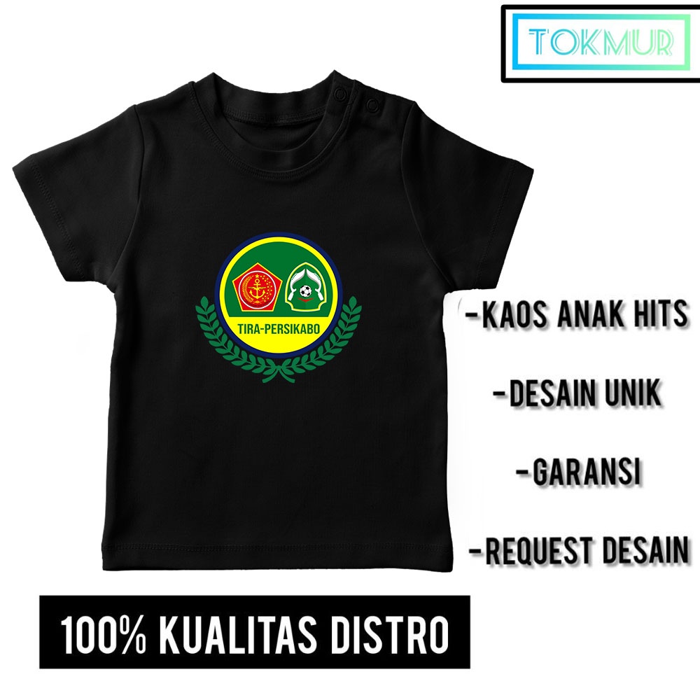 Kaos Anak Laki Laki Suporter Tira Persikabo Kabomania Bogor Sepak Bola Liga 1 Indonesia Desain Keren