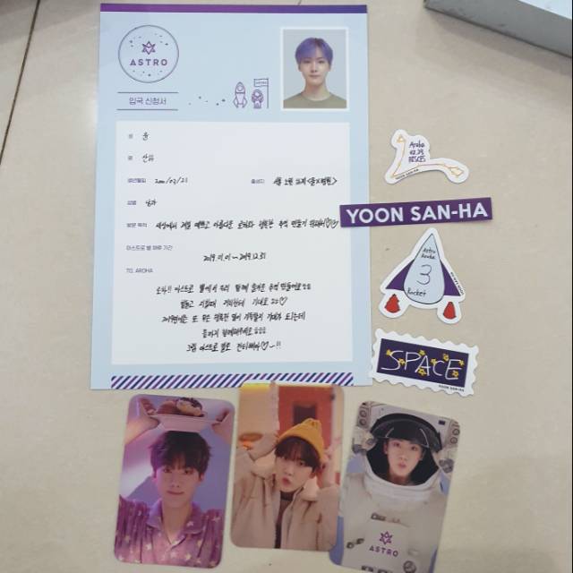[ Sharing Goods ] Aroha Membership 3rd Gen / Sanha / Jinjin / Rocky Astro