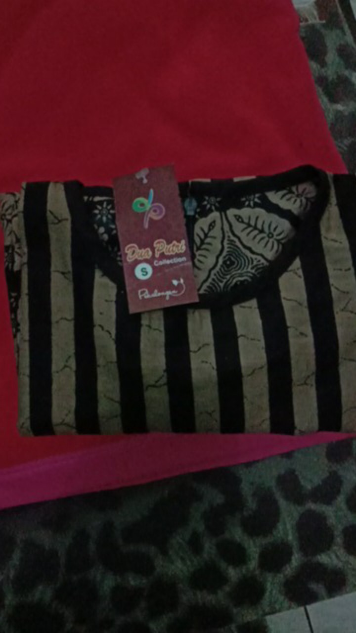 Blouse Atasan Batik Wanita Modern  -s-m-l-xl--xxl-3l-4l-5l