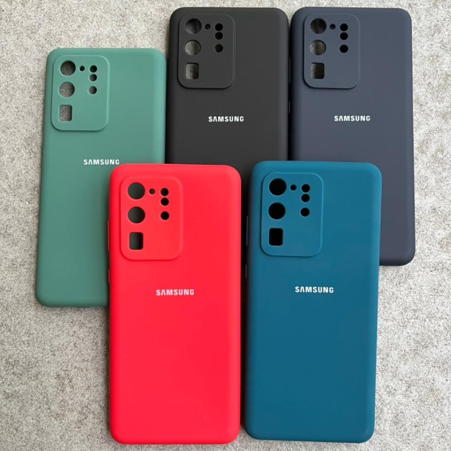 Silicone Silikon Full Cover Case Samsung Galaxy S20 Ultra SoftCase - S20 Ultra