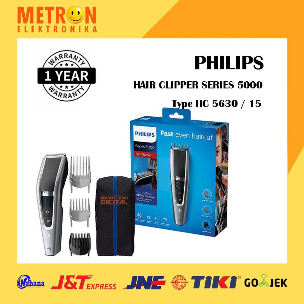PHILIPS HC 5630 / 15 HAIR CLIPPER SERIES 5000 / ALAT CUKUR / HC563015