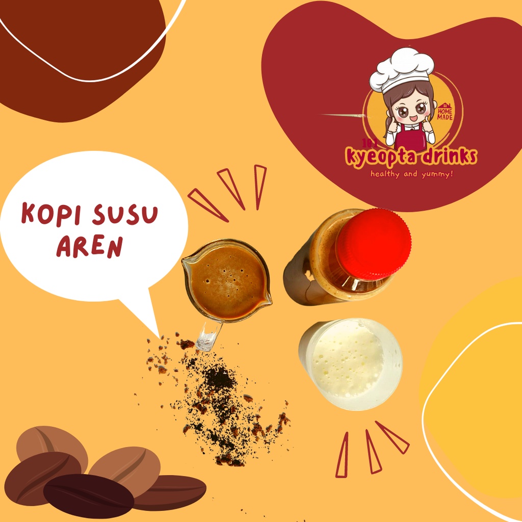 

Kyeopta Kopi Susu Aren 250 ml (Espresso + Fresh Milk + Aren)