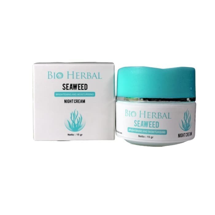 

Ns FC Bio Herbal Seaweed Night Cream / Cream Malam BPOM Original