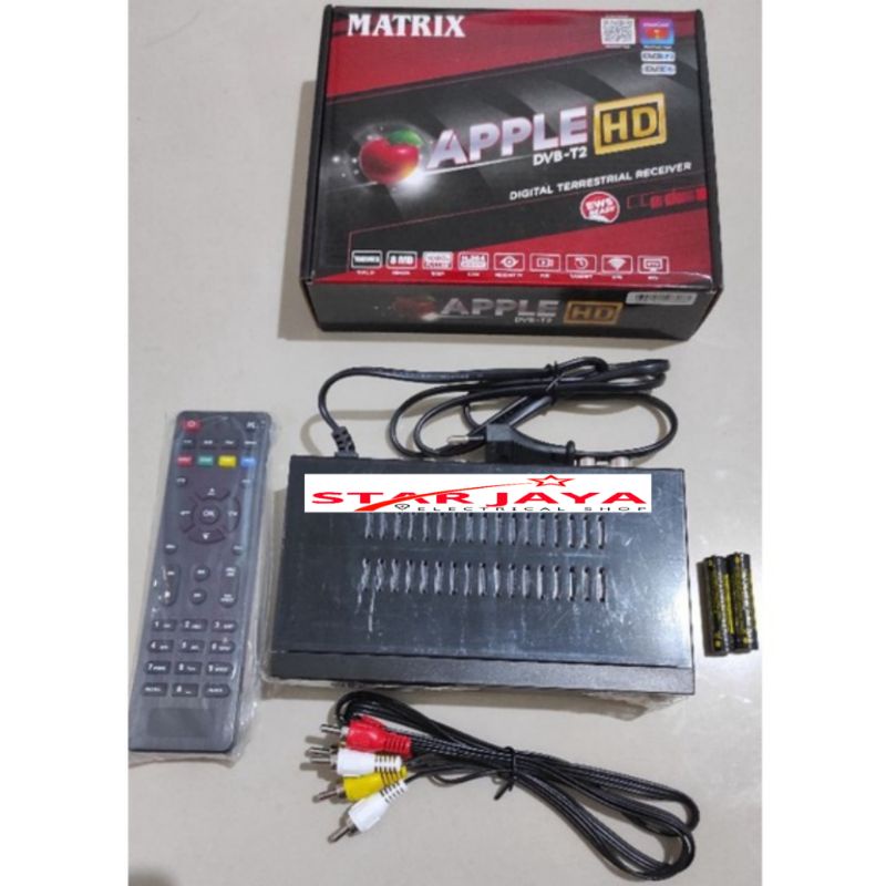 SET TOP BOX TV DIGITAL MATRIX DVB-T2 APPLE HD EWS/STB HUANGMI HM573/MATRIX BURGER/ADVANCE