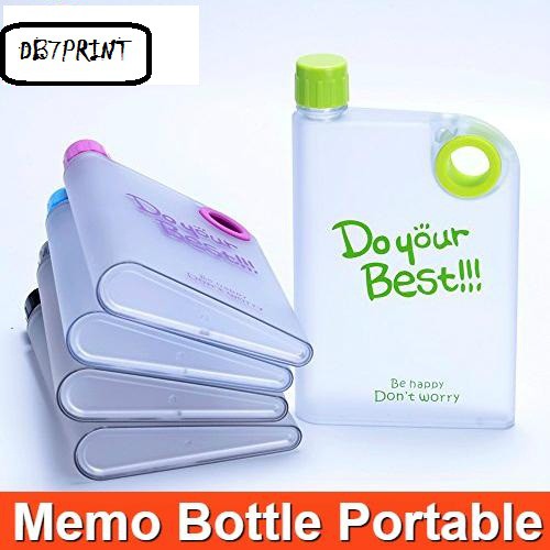 notebook portable cup botol minum