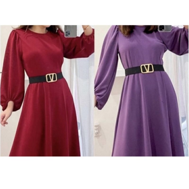 Ikat Pinggang Wanita Murah Meriah - Belt Karet Melar - Gesper Pesta / Gamis