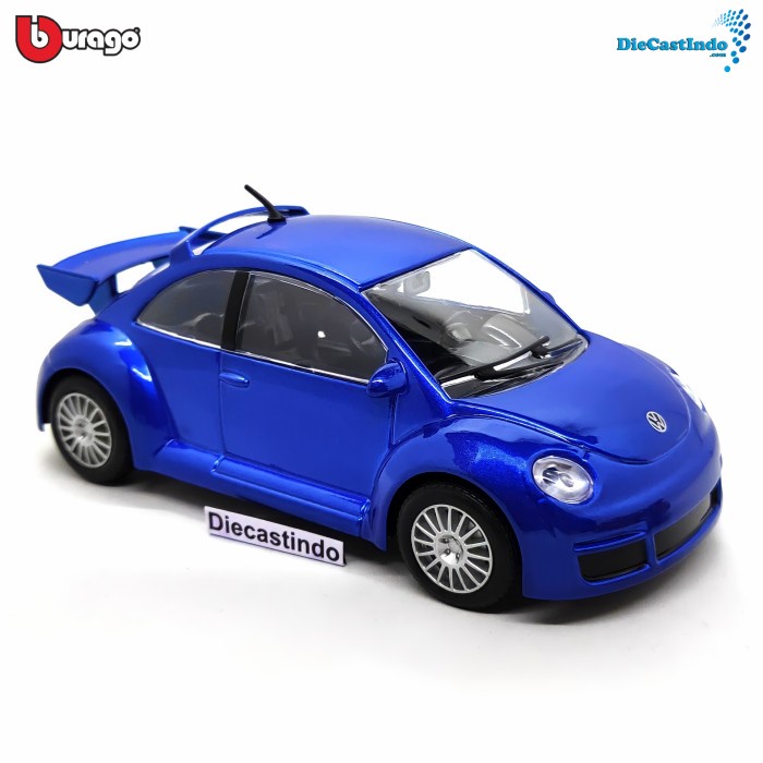 COD Bburago 1:24 - Vw New Beetle Rsi - Biru DISKON