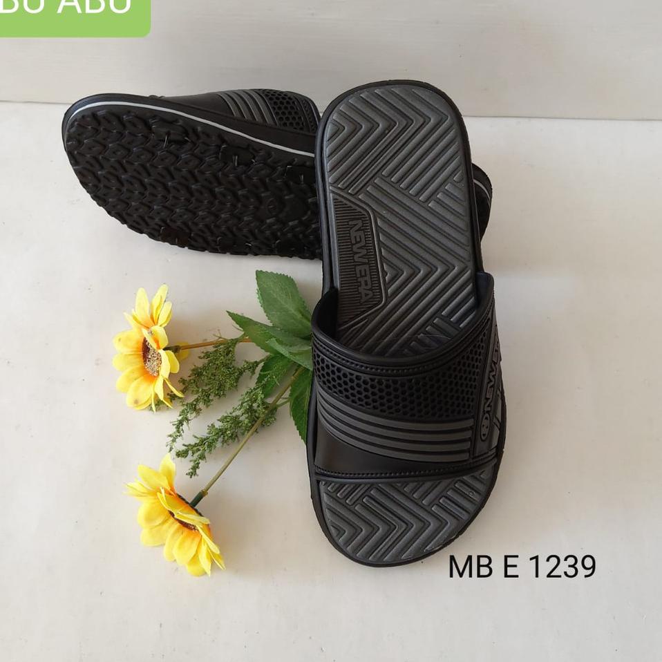 ➯ Terupdate✹ gof NEW ERA MB.E 1239 Sandal Slop Sendal Karet Pria 39/43 Q69 ➯