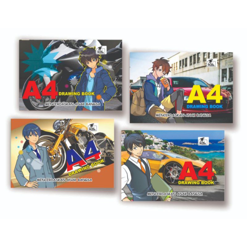 

BUKU GAMBAR WISUDA A4 COWOK