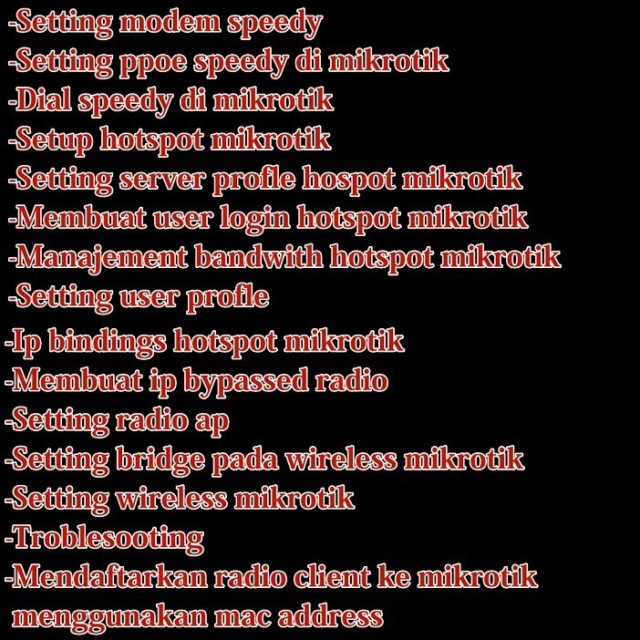 tutorial membangun RT RW Net dengan mikrotik terlengkap