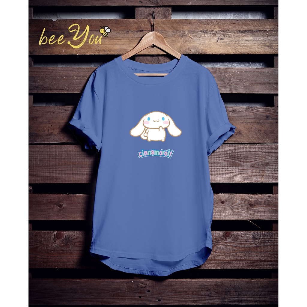 KAOS CINNAMOROLL BABY BLUE/ KAOS SANRIO COLLECTION CINNAMOROLL/ CINNAMON TSHIRT