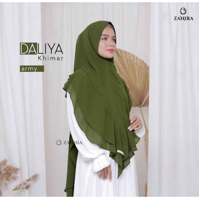 Hijab Khimar Syari Daliya by Zanira