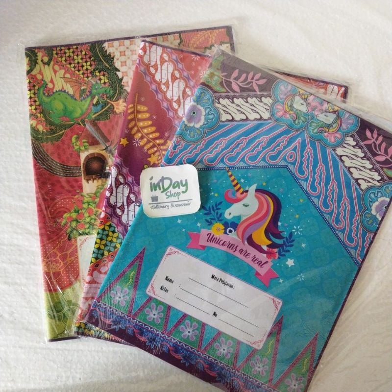 (2pcs) Sampul Batik/Karakter | INDAY SHOP