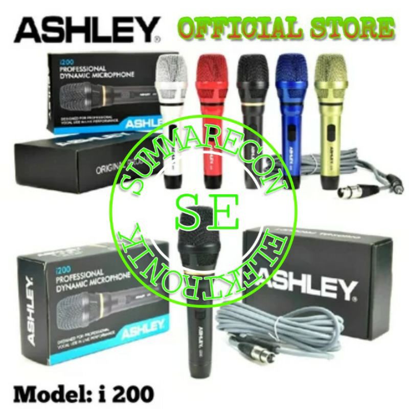 mic kabel ashley original ashley i200