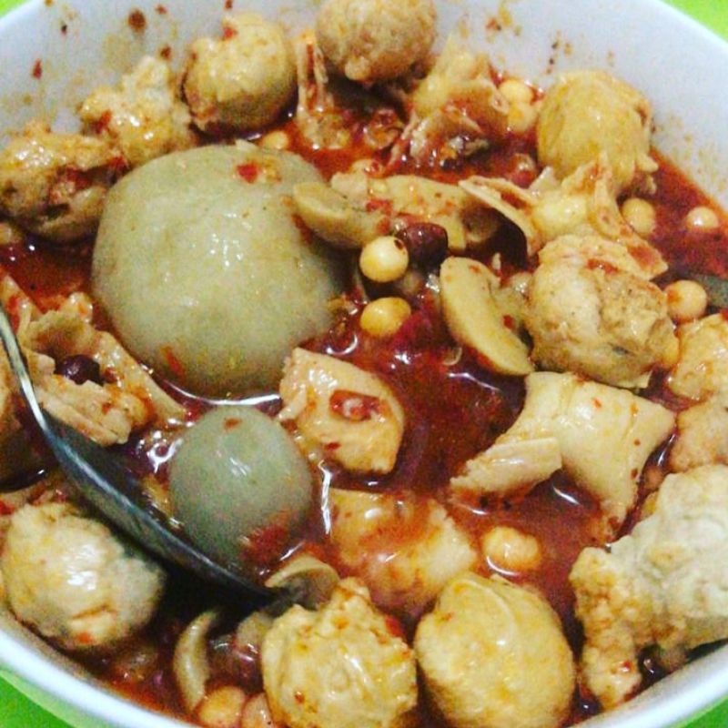 

Cilok kuah kumplit / Baso Aci Kumplit