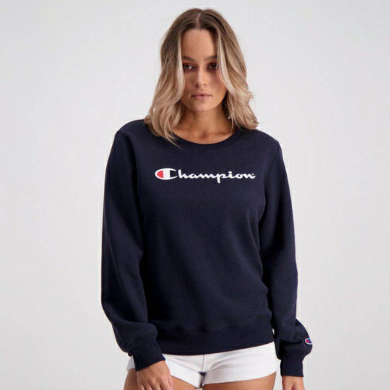 Crewneck Champion Script Premium Quality / Sweater Champion Terlaris