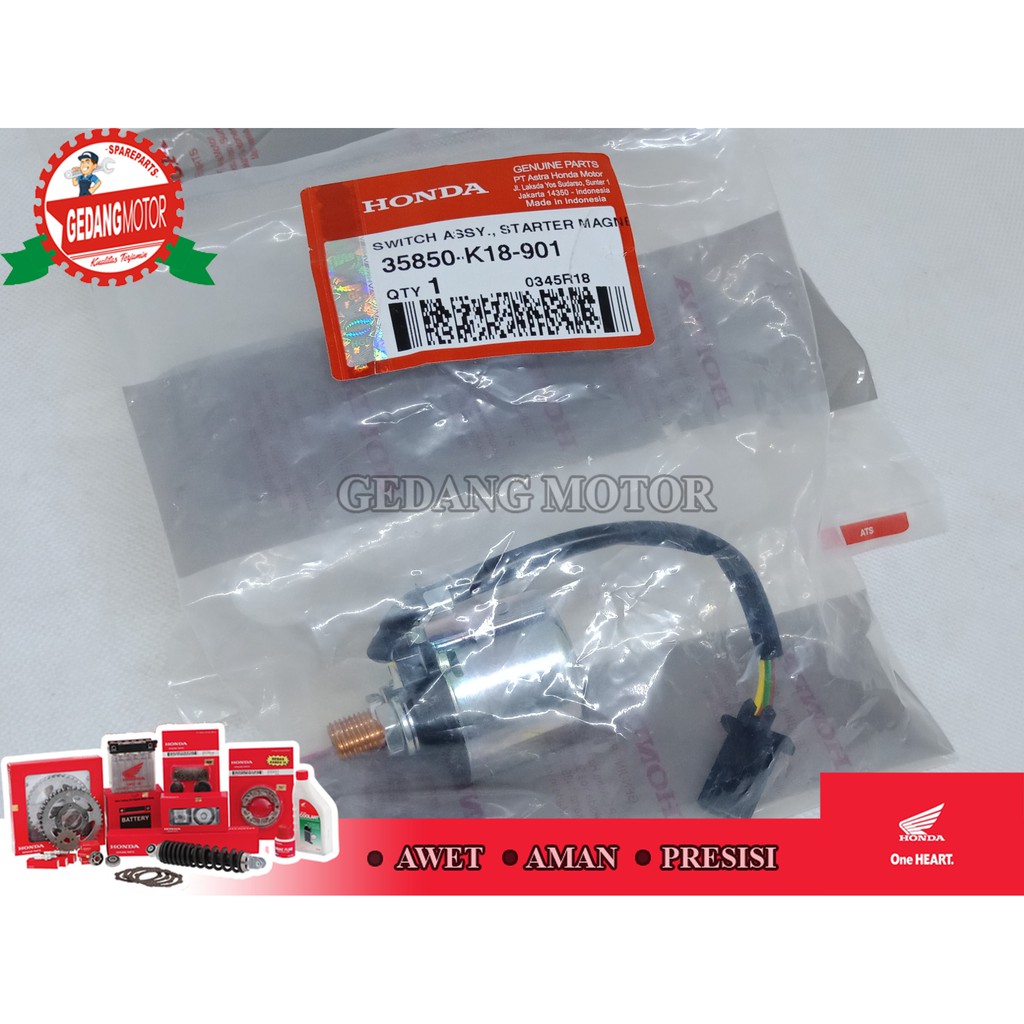 BENDIK STARTER VERZA SWITCH STARTER CB150 35850-K18-901 BENDIK