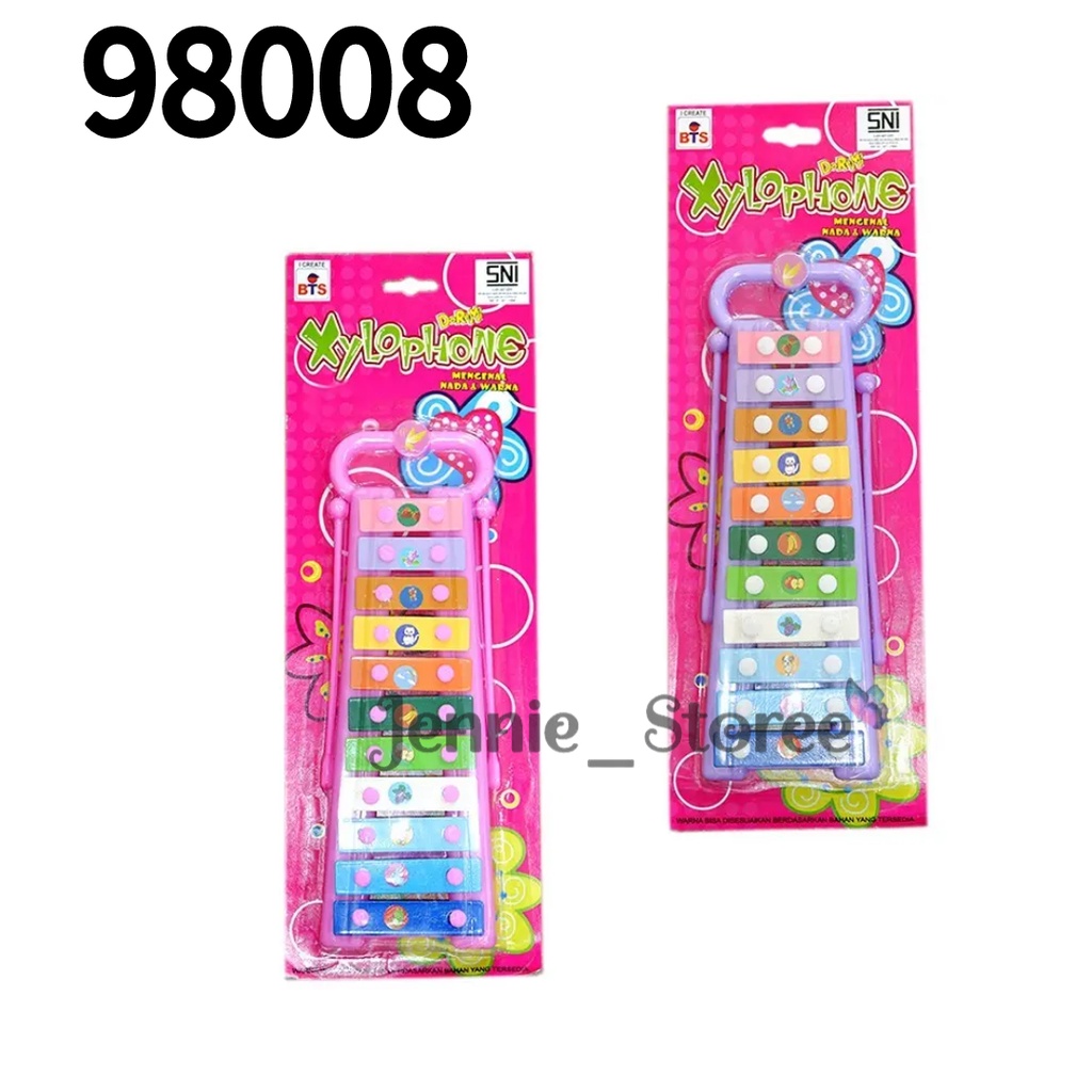 Mainan Edukasi Xylophone Alat Musik Kulintang Anak Mainan Doremi 98008