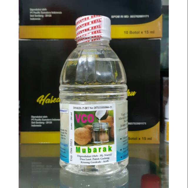 

VCO EXTRA VIRGIN OIL COCONUT OIL VCO MUBARAK