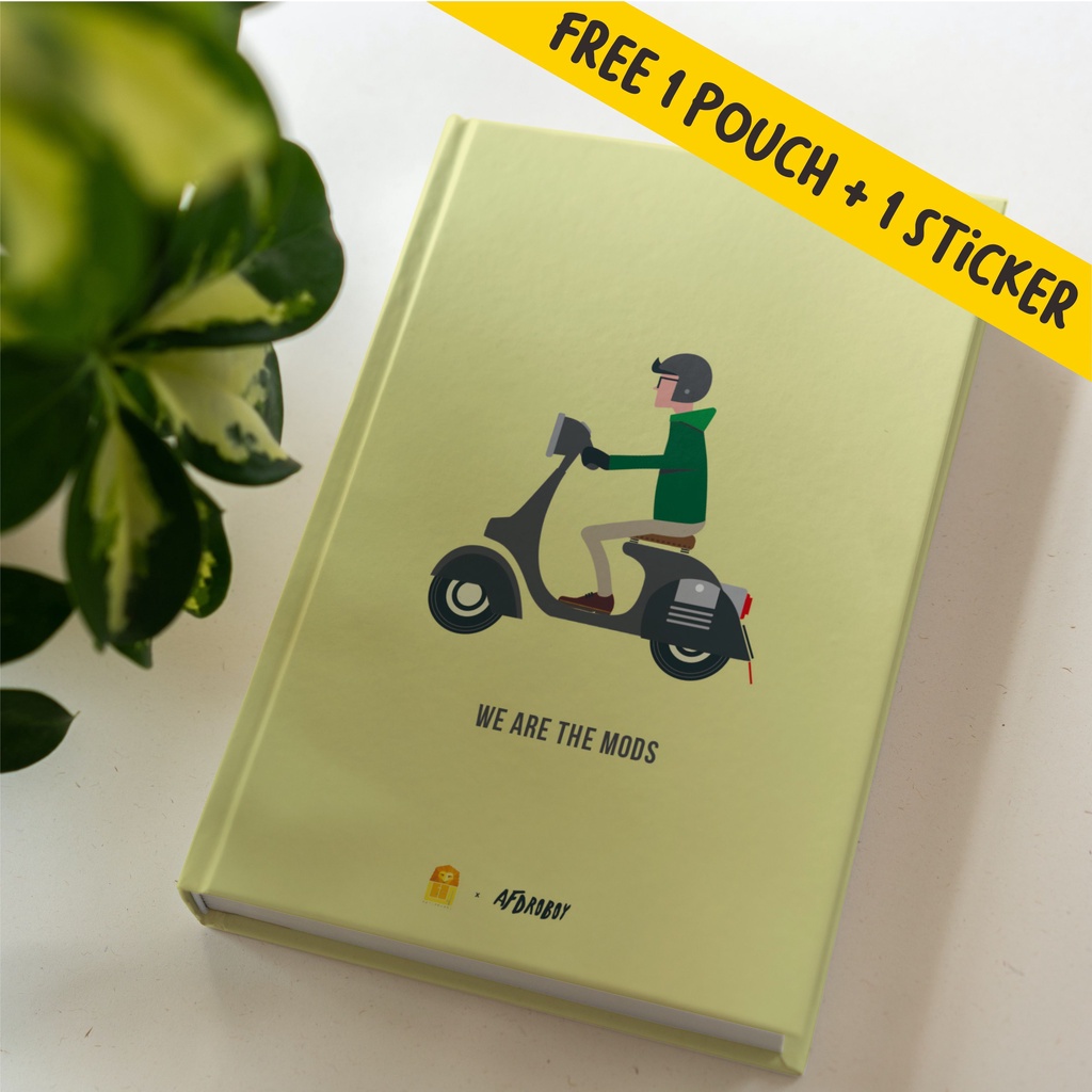 

Notebook Agenda, Dotted, dan Polos Vespamod