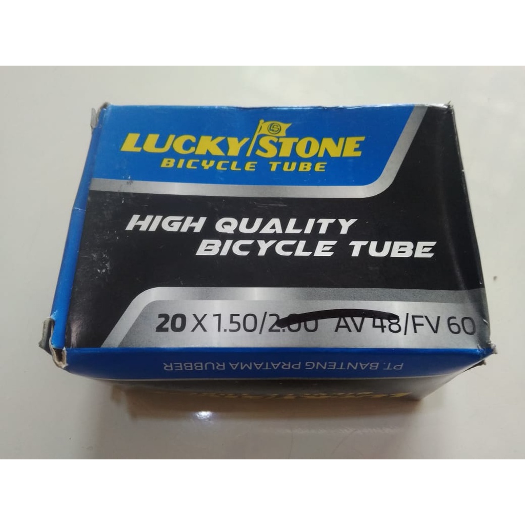 ban dalam sepeda 20x1.25.1.50 lucky stone pentil presta FV 60mm