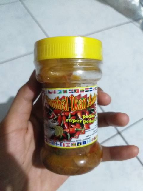 SAMBAL IKAN ASIN GURIH PEDAS COCOK UNTUK LAUK MAKAN MURAH PASTI ENAK LEZAT PALING LARIS