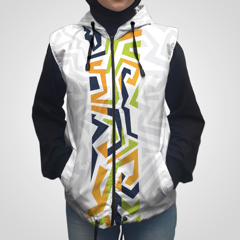 Rompi Sepeda Gowes Pria Wanita Hoodie Full Printing Custom19-2