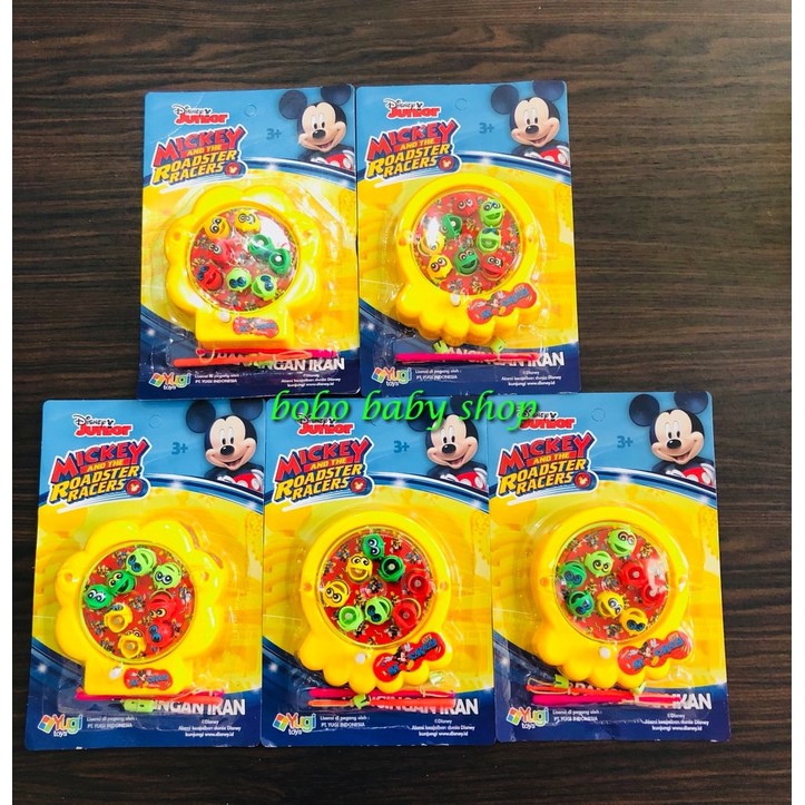 M130 Mainan Edukasi DISNEY Memancing Ikan   Pancing   Fishing Game