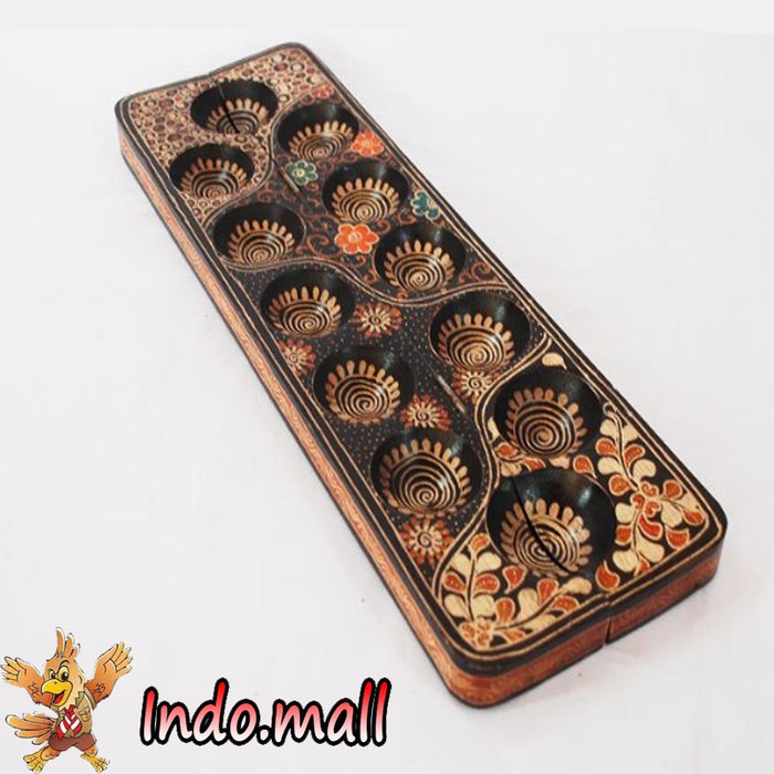

Jual Papan Congklak Kayu Motif Batik Kado Ultah Anak Unik Lucu Handmade Limited