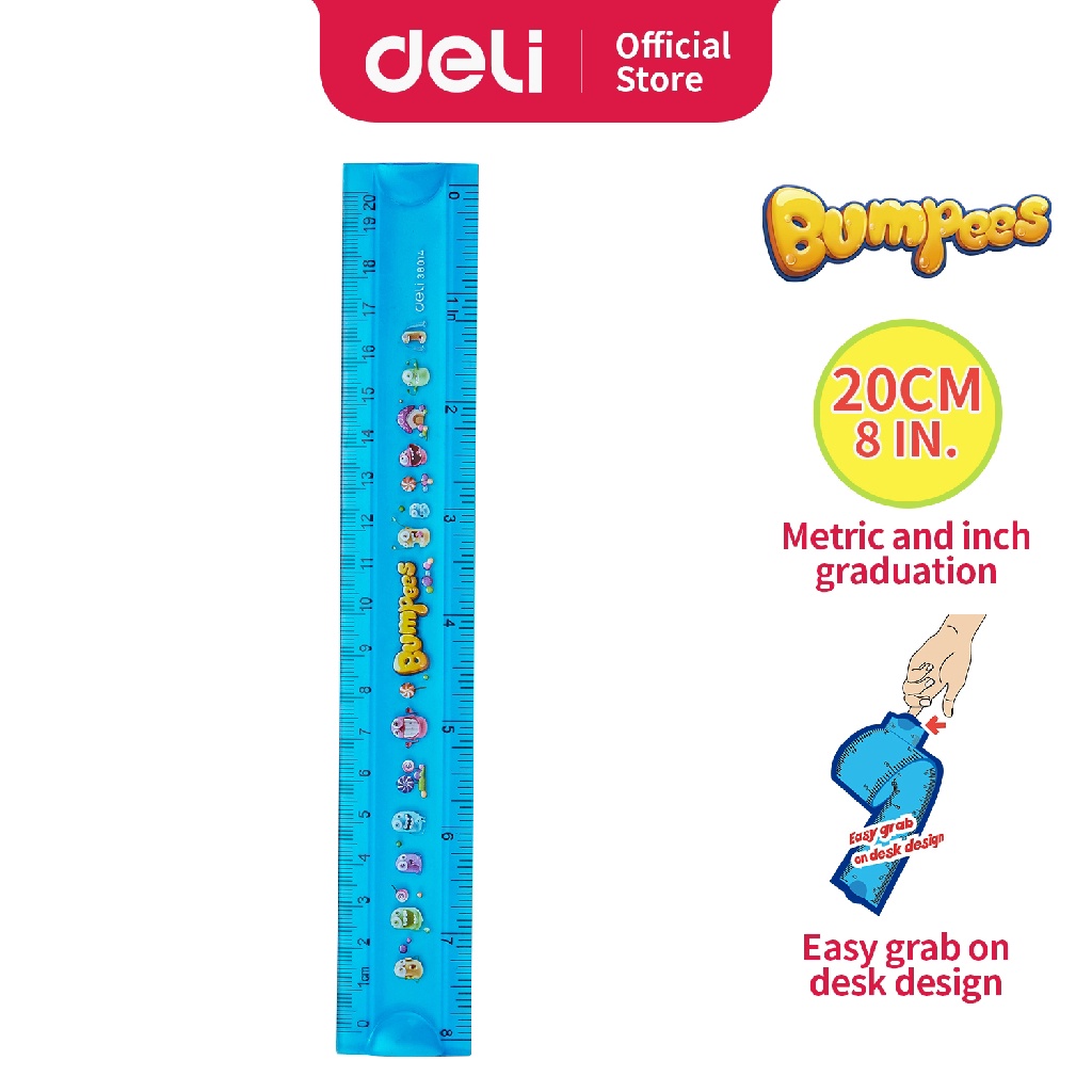 

DELI STUDENT RULER FLEXIBLE E38014