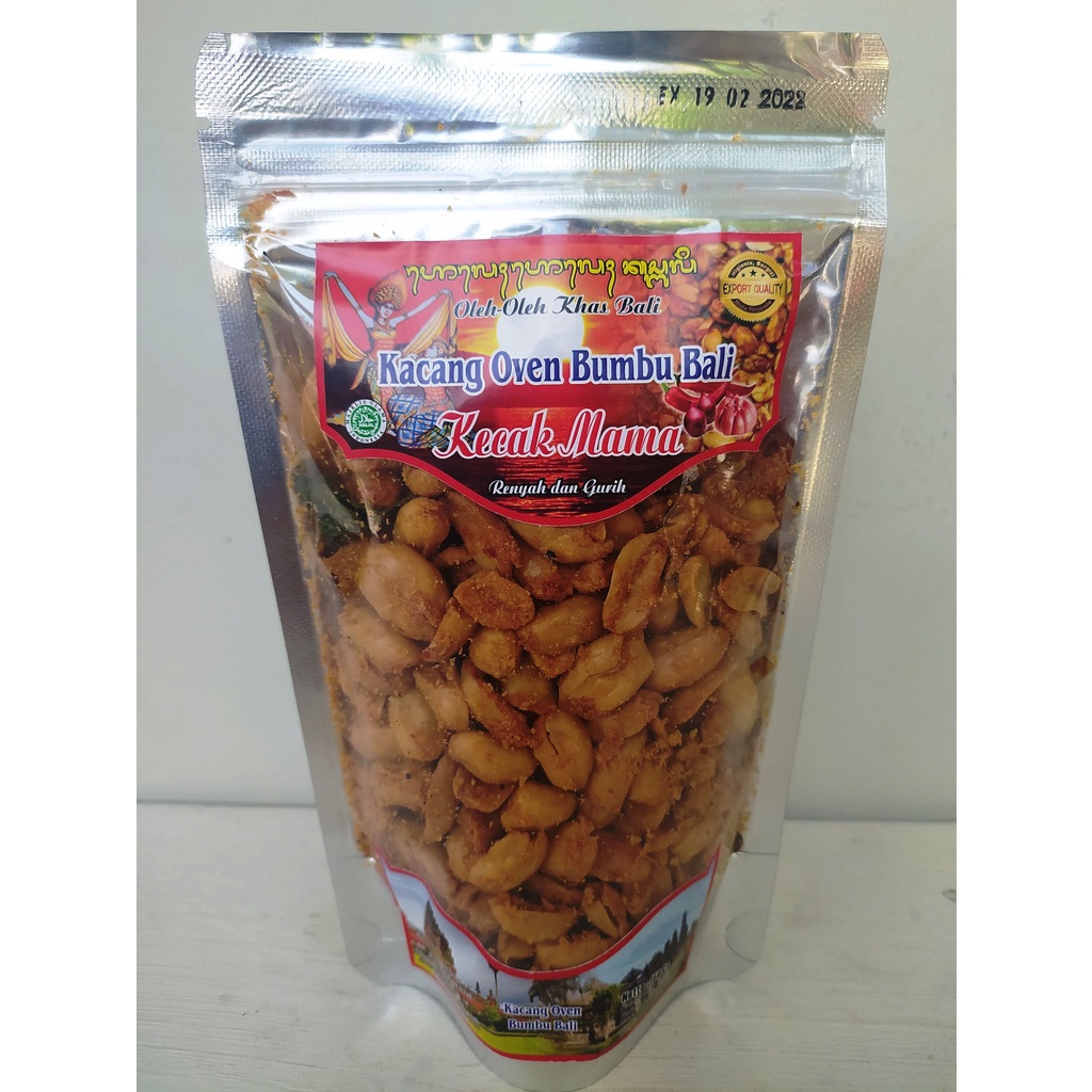 Jual Kacang Oven Bumbu Bali Kecak Mama 150gr Oleh Oleh Snack Khas