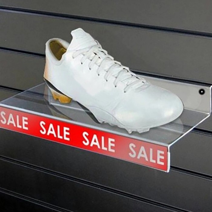 

Sale Akrilik Sepatu Display Tempel Dinding, Stand Akrilik Sepatu Tempel Promo