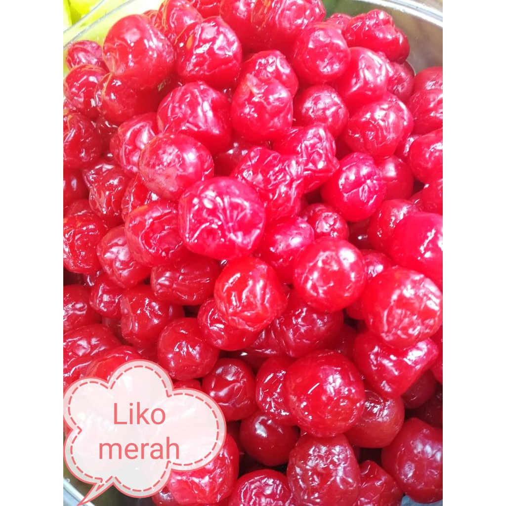 

Manisan Liko Kuning / Liko Merah 1 kg / Homemade