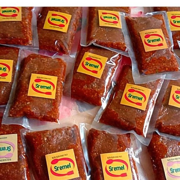 Bumbu Pecel Khas Pati SREMEL / SREMEL Bumbu Pecel Khas Pati Dengan Berat (160gram)