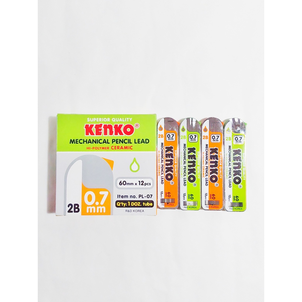 

(PAK) Isi Pensil Mekanik Kenko PL-07 Polymer / Pencil Lead / Pensil Isi Ulang Kenko PL-07 0.7 mm