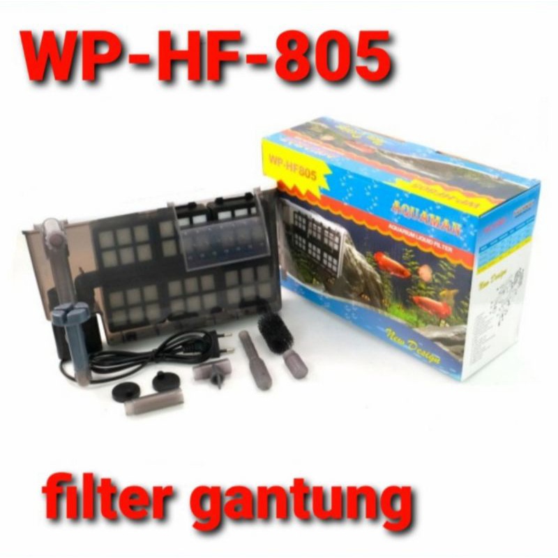 AQUAMAN WP HF 805 FILTER GANTUNG AQUARIUM FILTER AQUARIUM AQUASCAPE