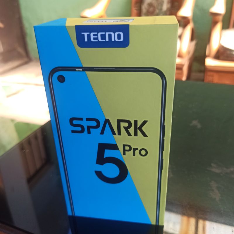 Tecno Spark 5 Pro 4/64 Garansi Resmi - Biru
